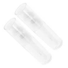 8Pcs Portable Transparent Powder Spray Containers with PP Material
