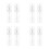8Pcs Portable Transparent Powder Spray Containers with PP Material 10