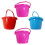 8Stk Kunststoff Sand Eimer Kinder Beach Spielzeug Mit Griff 3