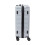 Linea Metal Suitcase Silver 22in/56cm 4