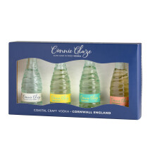 Connie Glaze Mini Gift Set | 4 x 5cl Sand Filtered Vodka, Lemon Sherbert, Elderflower & Pink Grapefruit | Inspired By Constantine Bay