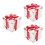 3Stk Rote Schmuckdose Herz Lagerung Valentine 4