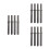 12Stk Pneumatisches Nieten Set Air Grau 6