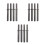12Stk Pneumatisches Nieten Set Air Grau 5