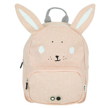 Trixie Backpack - Mrs. Rabbit - School Bag Water Repellent - Backpack for Child - Small Gym Bag - Pink