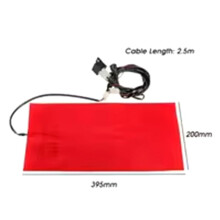 2X 25W 12V Universal Motorcycle ATV Heated Cushion Winter Warmer Waterproof Pad Heating Pad Mat