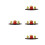 4Ensembles Figurines Serpent 2025 Résine Pour Tableau 6