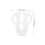 3Pièces Bébé Silicone Poignées Isolation Thermique 2