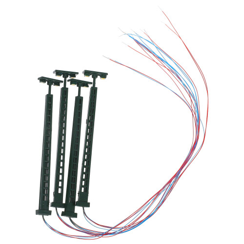 12Stk Grüne Lampen ABS Metall Mini 1