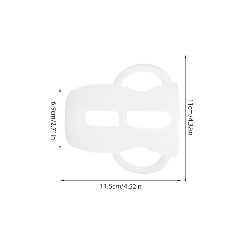 3Pièces Bébé Silicone Poignées Isolation Thermique 2