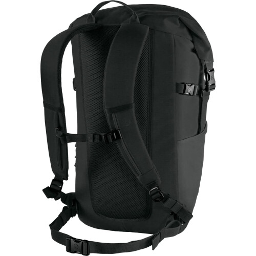Fjällräven Fjallraven Men's Ulvo Rolltop 30 Backpack, Black, One Size 2