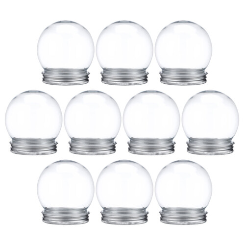 30Pièces Globe Transparentes Pour Déco Noël 2