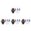 4Sets Golf Marker Template Kit High-Precision Line Pen for Sports Use 9