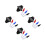 4Sets Golf Marker Template Kit High-Precision Line Pen for Sports Use 8