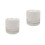 2Pcs White Ceramic Ash Holder with Lid Windproof Decorative Ashtray 5