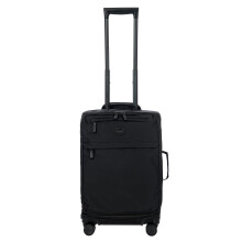 Bric's 4 Wheel Spinner Luggage, Travel Suitcase, 55 cm Carry-On, Black