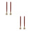 2Paires Cloches Orff Percussion Enfants Confort Marron 8