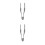 2Pièces Embouts Remplacement Pyrogravure Gris Chrome-Nickel Pour Bois 5