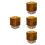 400Pièces Plateau Jetable Pour Muffin, Biscuit Gâteau À L’œuf 8