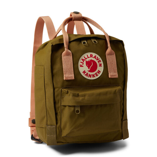 Fjällräven FJALLRAVEN K?nken Mini Backpack, Foliage Green-Peach Sand (Multicoloured), One Size