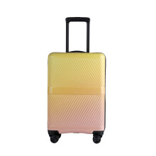 JLY Suitcase, 20-inch, Premium Lightweight, Carry-on Hand Luggage, Durable ABS+PC Hardshell, Zipper Closing with TSA Lock, 4 Spinner Wheels, Sunset