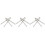 6Pièces Pince Compacte Argent Pour Remplacement Embouts Pro 10