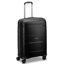 MODO by RV RONCATO Galaxy Suitcase, 26 inch, Black/White, 66 cm, Suitcase
