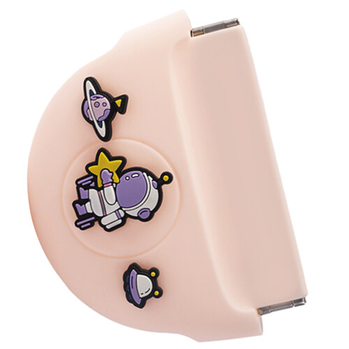 4Pcs Portable Silicone Retainer Case Denture Holder Pink Breathable