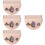 4Pcs Portable Silicone Retainer Case Denture Holder Pink Breathable 9