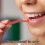 10Pièces Petite Manche Rouge Interdentaire Souple Confortable 9