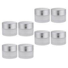 32Pièces Mini Pots Verre Transparent Usage Cosmétique Et