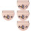 4Pcs Portable Silicone Retainer Case Denture Holder Pink Breathable 8