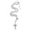 Chapelet Croix Catholique Perles Résistantes Multicolores 1