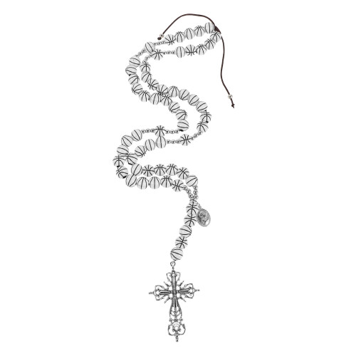 Chapelet Croix Catholique Perles Résistantes Multicolores