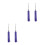 4Pièces Outils Bleus À Crochet Pour Nettoyage De Cascade 6