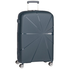 American Tourister EXP TSA Star Vibe Navy 77 Unisex Adult Spinner, Navy, 77, CASE