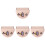 4Pcs Portable Silicone Retainer Case Denture Holder Pink Breathable 4