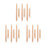18Pièces Kit Navettes En Bois Khaki Pour Tricot De Pulls 4
