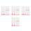 240Pièces Brosse Silicone Rouge Outils Beauté Réutilisables 7