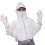 Veste Blanche Anti-Uv Durable Idéale Pour Plage Et Vélo 1