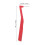 10Pièces Petite Manche Rouge Interdentaire Souple Confortable 2