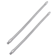 8Pièces Support Flexible En Fer Argenté Pour Accessoires D'éclairage