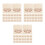 150Pièces Étiquettes Couture Beige En Coton Pour Faits Main 8