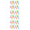 72Pièces Réflecteurs PVC Couleurs Variées Installation Rapide 6