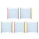 5Pcs White Cloth Water Paper Scrolls Reusable Chinese Calligraphy Set 7