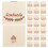150Pièces Étiquettes Couture Beige En Coton Pour Faits Main 2