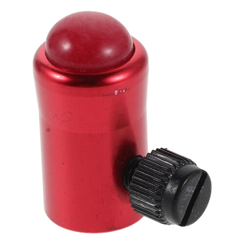 Support Diapason Rouge Alliage Pied Agate Décoratif