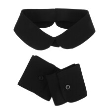 5Ensembles Cols Poignets Amovibles Pour Blouse Élégante Femme