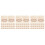 150Pièces Étiquettes Couture Beige En Coton Pour Faits Main 6