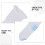 1Pair White Compression Socks Medical Elastic Support for Thighs 6